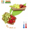 BARQUETTE BATEAU CARTON FRUIT 18X12CM