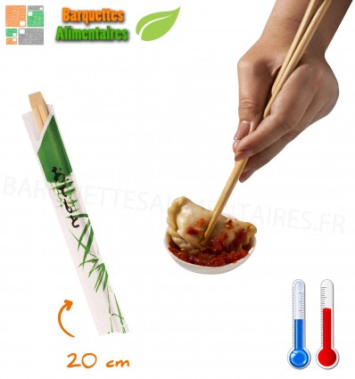 100 Baguettes chinoises 20 cm sachet