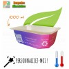 Barquettes scellable carton 1000 ml personnalisée