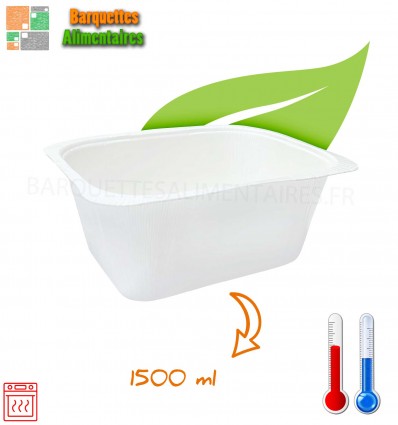 BARQUETTE FOUR SCELLABLE CARTON CLTP 1500 ML