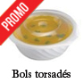 Bols a soupe plastique avec couvercle micro ondable jetable etanche et rigide